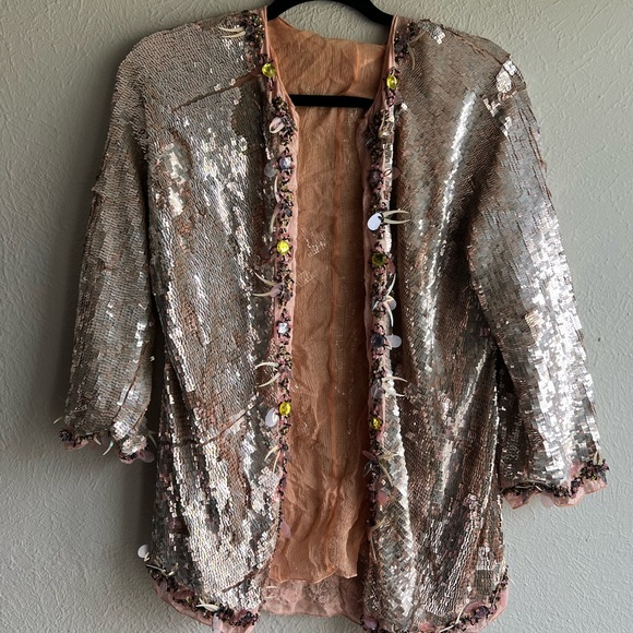 AMEN sequin embellished jacket - Picture 1 of 10